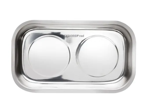 R19102000 Roestvrijstalen magneetbak 2x magneet 240x140mm