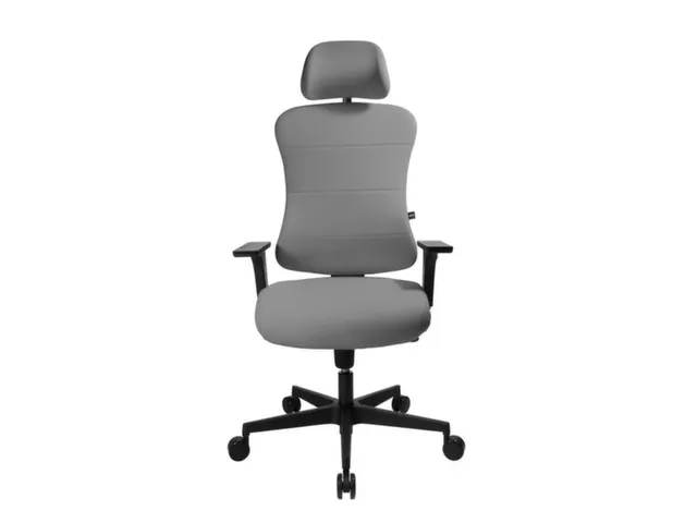 chaise de bureau pivotante,Mécan. synchrone,a. accoudoirs,appui-tête