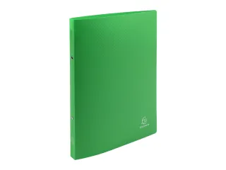 Exacompta ringmap ondoorschijnend A4 2 ringen 15 cm groen - 1