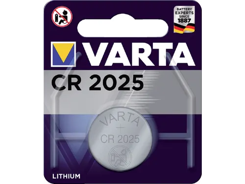 Batterij VARTA knoopcel 1x CR2025 lithium