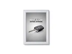 Kliklijst A5 Rechte Hoeken 20mm Zilver