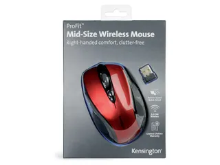 Muis Kensington Pro Fit draadloos rood rechts - 3