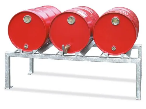 Vatenbok Staal 1230x650x350mm Voor 3x60l Vatensteun Hoekprofiel