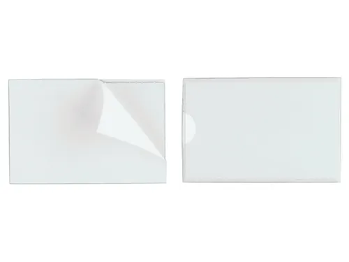 Etikethouder Durable pocketfix 57x90mm zelfklevend