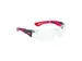 Lunettes de sécurité Safety RUSH+ Rouge/noir Polycarbonate incolore