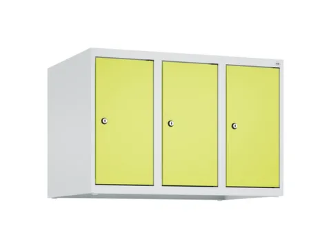 opzetkast,v. locker,3vak.,vak B 250mm,HxBxD 500x750x500mm,vleugeldeur