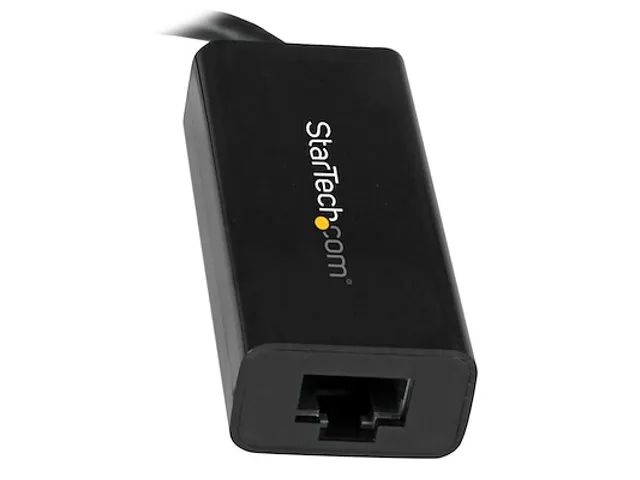 USB-C naar Gigabit Ethernet Adapter RJ45 Zwart