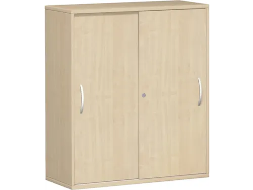 Schuifdeurkast 1150X1000X430Mm Romp Wit Decor Front Onyxgrijs
