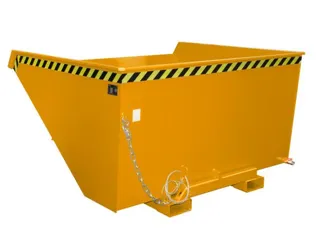 Kiepbak voor spaanders,HxLxB 1095x1720x1870mm,2,1m³,draagverm. 1500kg - 1