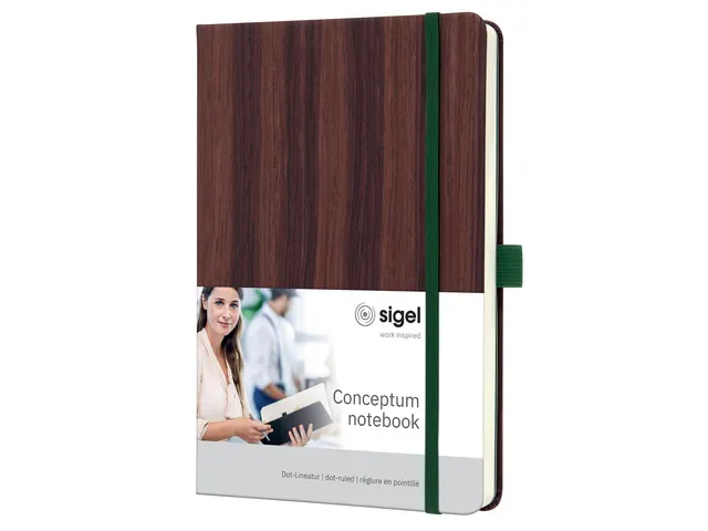 Carnet Conceptum A5 BOIS dots 194pag 100gr HC