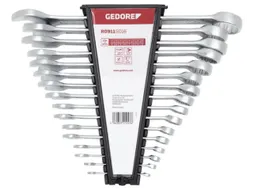 GEDORE RED R09115016 Ringbek lengteset AF 1/4 inch-1.1/4 inch 16-delig