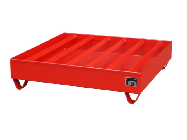 Opvangbak 4x 200l Opvangvol. 230l 285x1200x1200mm Profielrooster