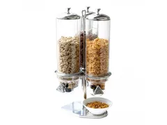 Dispenser met 3x 4 liter vultrechter