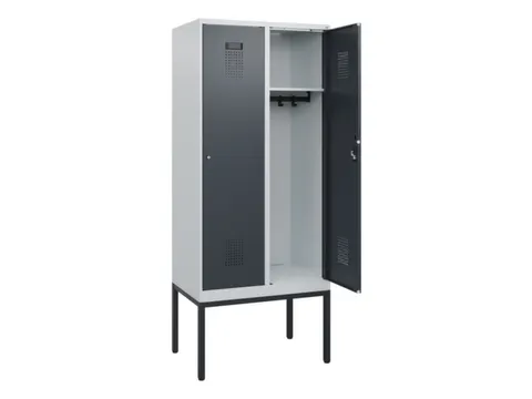 schoollocker,HxBxD 1950x800x500mm,2vak,vak B 400mm,cil.-slot