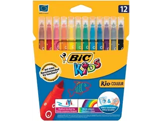 Bic viltstift Kid Couleur 12 stiften - 1