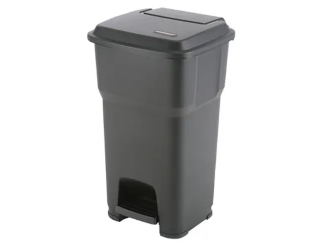 Pedaalemmer Hera 60 Liter Zwart 39x39x69 cm