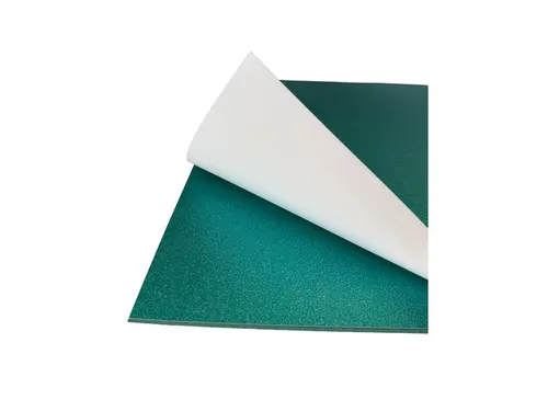 Glitterkarton Kangaro turquois 50x70cm pak à 10 vel