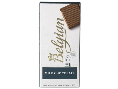 Chocolade The Belgian melk reep 100 gram