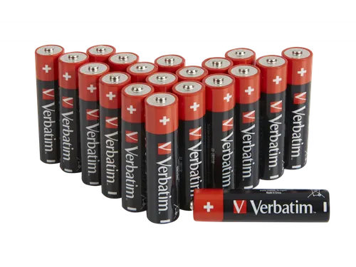 49877 VERBATIM AA Alkaline batterijen 20 Stuks
