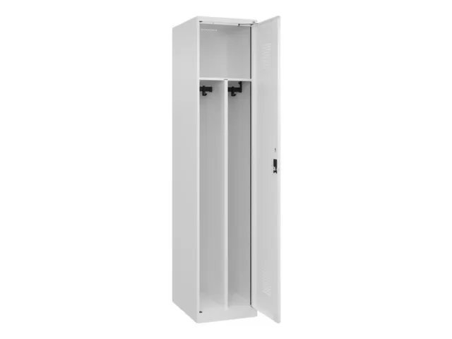 locker voor scheiding van kleding,HxBxD 1850x400x500mm,1vak