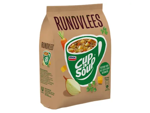 Cup-A-Soup Tbv Automaat Rundvlees Zak Met 40 Porties