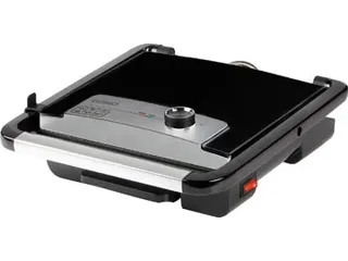 Multifunctionele Contactgrill Inox Zwart - 18