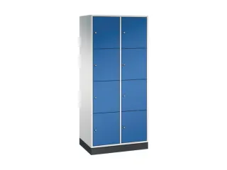 grootvolume-lockersysteem,RAL 7035/RAL 5010,HxBxD 1950x820x500mm - 2