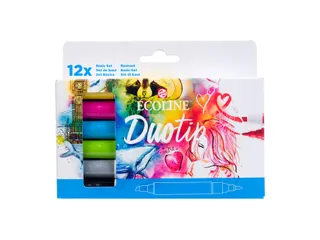 Duotip Talens Ecoline set à 12 stuks basis - 1