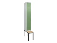 Dubbeldekse dekenkist,HxBxD 2120x300x815mm,1x2vak.,vak B 300mm