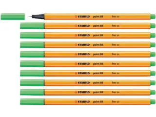 Fineliner STABILO point 88/16 fijn licht smaragdgroen - 4