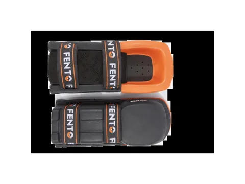 Fento 400 Pro kniebeschermers, oranje/zwart
