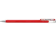 Gelschrijver Pentel K110 Mattehop medium rood