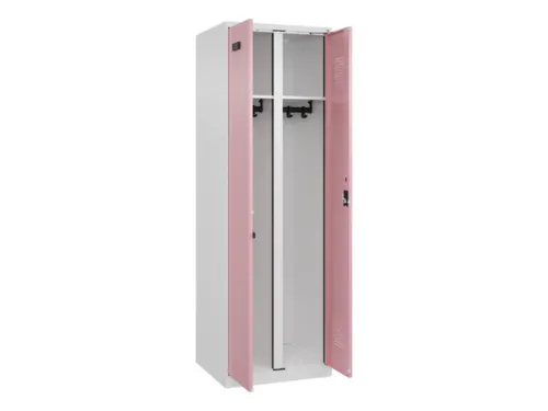 locker voor scheiding van kleding,HxBxD 1850x600x500mm,2vak