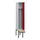 locker met bank,voor scheiding van kleding,HxBxD 2120x300x815mm,1vak