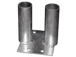 bodemplaat,v. mobiel hek,HxBxD 150x130x160mm,staal vuurverzinkt