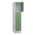lockerkast,HxBxD 1950x400x500mm,1x3vakken,vak B 400mm,cil.-slot,sokkel
