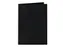 Correspondentiekaart Papicolor dubbel 105x148mm ravenzwart pak à 6 st