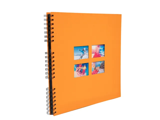 Fotoal Spir 60Zwrt 3 2x32cm MILANO Oranje