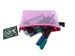 etui A6 PVC-vrij rood transparant met ritssluiting