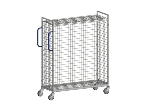 Verzamelwagen,Draagverm. 300Kg,2Etage(S),Draadgaasbodem,Verz.