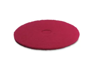 Pad voor éénschijfsreinigingsmachine 5 pads middelzacht Ø432mm rood - 2