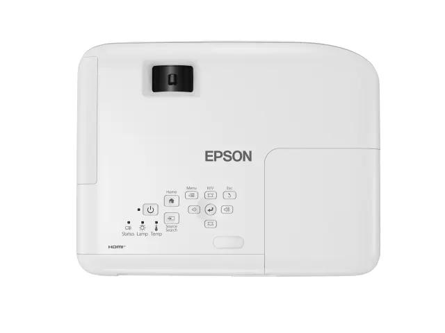 Epson EB-W53 Beamer 4000 ANSI lumens, 3LCD, WXGA (1200x800), 16000:1,