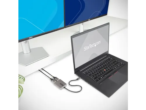2-Port USB-C MST Hub - USB Type-C naar 2x DisplayPort 4K