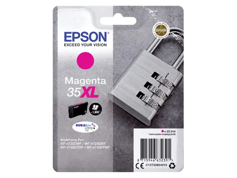 Inktcartridge Epson 35XL T3593 rood HC C13T35934010