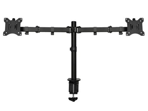 Monitorarm 2 Schermen Zwart