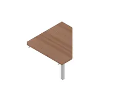 koppelelement voor bureau,90 °,HxBxD 730x840x840mm,v. C-voet