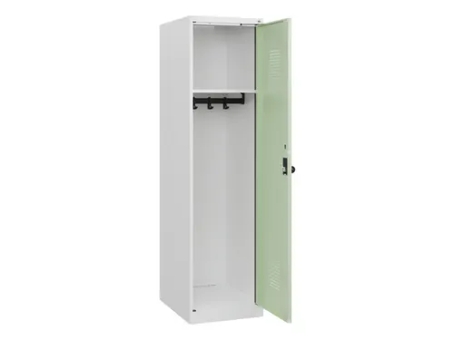 schoollocker,HxBxD 1530x400x500mm,1vak,vak B 400mm,draaigrendel