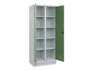 wasgoedverdeelkast,HxBxD 1950x800x500mm,vak B 400mm,cilinderslot - 2