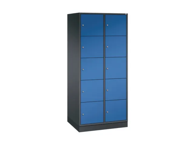 armoire multicases grand volume,HxlxP 1950x820x600mm,2x5compartiments