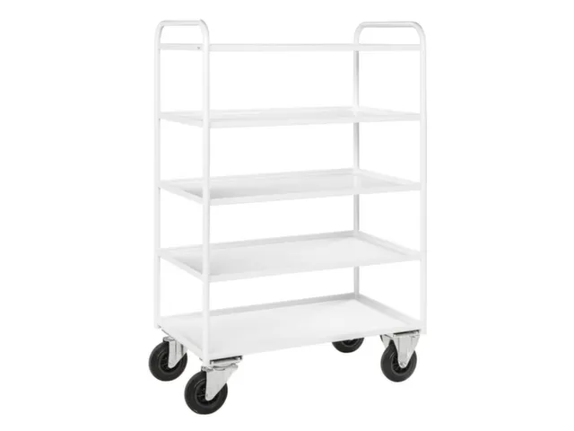 etagewagen,draagverm. 400kg,5etage(s),laadvl. LxB 900x440mm,staaletage